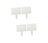Angoily 2 Ensembles Tableau Effaçable Double Face Portable Avec Poignée Planche À Écrire Interactive Pour Jeux Et Classe Lot De Paddles Blanc Dry Erase Surface Lisse Facile À 2 Pièces * 2