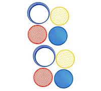 Angoily 2 Ensembles Tamis de Jardin Plastique Manuel avec Remplaçables Tamisage Léger pour Sol et Compost Outil de Jardinage et Portable pour Filtrer Sable et Pierres