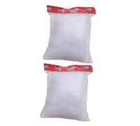 Angoily 2 Paquet de Fausse Neige Artificielle Blanche Accessoires de Neige de Noël pour Décoration Hivernale pour Scène et Photos de Fête