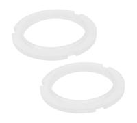 Angoily 2 pièces Anneaux de Joint Silicone pour Machine à Café Accessoires de Remplacement pour Groupes de Poignée Espresso Étanchéité et Absorption des Chocs pour Préparation Du Café
