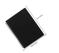 Angoily 2 pièces Carnet à Spirale Vintage Cahiers de Dessin Multipurpose Sketch Book avec Couverture Rigide Bloc-notes Unlined pour Croquis Notes et Calculs Cahier de Dessin Polyvalent