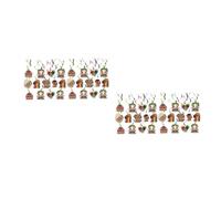 Angoily 2 Pièces Décorations à Suspendre Spirales pour Fête Mois de Histoire des Noirs Ornements PVC Colorés et Résistants Pendants Spirale pour Plafond Portes et Fenêtres