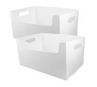 Angoily 2 Pièces Document Information Shelf Revue Organiseur de Bureau avec Porte-fichiers Support de Rangement pour Magazines à Domicile Racks de fichiers pour Le Bureau Abdos Blanche