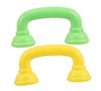 Angoily 2 Pièces écouteur pour enfants lire des jouets de téléphone combiné simulé pour enfant téléphone lire les commentaires des téléphones Plastique