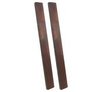 Angoily 2 Pièces Lamelles de Bois Brut de Sciage Traité 20x50x500 MM pour | Surface Rugueuse, Couleur Café, Usage sur Pierre et Béton, Résistance aux Intempéries, Clouage ou Vissage Facile