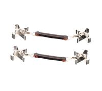 Angoily 2 Pièces Metal Picture Frame Backing Clips For Wet Canvas Holder Adjustable Oil Painting Frame Separators For Outdoor Sketching And Drawing Professional Artist Tools