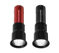 Angoily 2 Pièces Mire-œufs Portable, Testeur D'œufs de Surveillance, Alliage D'aluminium et Abs, pour Œufs d'oiseaux Perroquet, Usage Domestique et Visites de Marché, Inspection Non