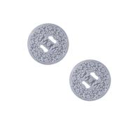Angoily 2 Pièces Moule époxy moule de tapis de tasse petit silicium moule en silicone tasses accessoires moule de fabrication de dessous de verre moule à gobelet Gel de silice blanche