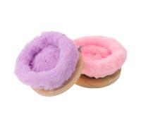 Angoily 2 Pièces Nid Chaud pour Perroquet Lit Douillet Coton pour Calopsitte Niche Confortable Isolante pour Cage Protection Hiver pour Perruche Conure Oiseau Exotique et Rose