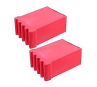Angoily 2 pièces Patins Antidérapants Caoutchouc pour Échelle Lot de Embouts de Résistants et Faciles à Installer Accessoires de Sécurité pour Escabeau et Échelle Utilisation Domestique