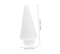 Angoily 2 Pièces Pen Tips Stylus Nibs Replacement for Capacitive Touch Screens Durable Spiral Design Easy to Install Compatible with Devices