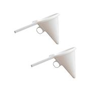 Angoily 2 Pièces Piston Entonnoir Cuisson Entonnoir Pliable Entonnoirs Chocolat Entonnoir avec Support pour La Cuisson Gâteau Décoration Fournitures De Cuisine