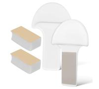 Angoily 2 pièces Poignée Adhésive pour Couvercle de Toilette Élévateur Abs Robuste et Pratique Accessoire Toilette Élégant Lot pour Rehausseur Siège Wc Polyvalent