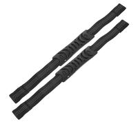 Angoily 2 Pièces Poignée de Maintien Assistance pour Sortir du Véhicule en Nylon Noir Facile à Installer Accessoire Pratique pour Voiture pour Siège Arrière