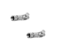 Angoily 2 Pièces Pouce Adaptateur Rapide pour Spray Airbrush Connecteur avec Régulation Débit Air Compatible Iwata Master Coupure Automatique Flux Air