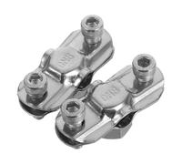 Angoily 2 Pièces Protecteur De Chaise De Bureau Serrer Pièces De Réparation De Chaise De Bureau Bouchon Économiseur De Remplacement De La Pince Silver Acier Inoxydable