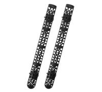 Angoily 2 Pièces Protection Chauffage Aquarium Amovible Boîtier Détachable Noir pour Tige Chauffante Protège Poissons et Matériel Compatible Isolant Sécurité