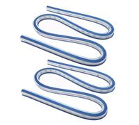 Angoily 2 pièces Règle Flexible Double-face pour Dessin Technique et Couture Courbe Adaptable Outil de Mesure Précis pour Patrons et Projets Artisanaux