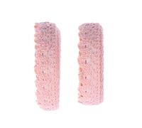 Angoily 2 pièces Ruban Adhésif Dentelle Adhésive Décorative Double Face Ruban Décoratif DIY pour Scrapbooking et Loisirs Créatifs Adhésif Rose Bande Fine pour Embellissement Artisanal