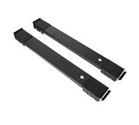 Angoily 2 Pièces Support De Machine à Laver Cône Protège-prise à L'épreuve Des Enfants Réfrigérateur Réglable Prise De Manchon Indiquer Loquet Renfort Réglable Plaque Film Black Fer Forgé