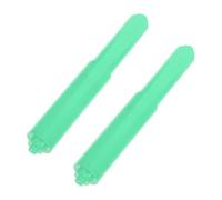 Angoily 2 Pièces Support de Papier Toilette Plastique Tige à Ressort Extensible Verte Accessoire Salle de Bain Facile à Installer Remplacement Robuste pour Distributeur Papier Toilette