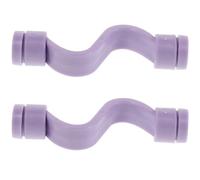 Angoily 2 pièces Support de Porte Magnétique Flexible pour Lave-linge à Chargement Frontal Clip de Ventilation Anti-odeurs Tige de Maintien Plastique Accessoire Entretien pour Machine à