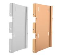 Angoily 2 Pièces Support Disque Dur Alliage Daluminium Adaptateur pour Baie Fixation Arrière pour SSD et Disque Mécanique Montage Rapide
