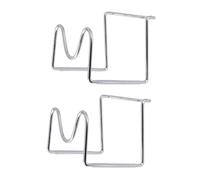 Angoily 2 pièces Support pour Bonbonne Eau Inoxydable Rack Robuste et Stable avec Antidéplacement Porte-Bouteilles Portable pour Voiture et Camping Lot