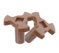 Angoily 2 pièces Support Y Forme de Y pour Plaque Tournante de Micro-ondes Arbre de Coupleur de Plateau Lot de Accessoire de Rechange pour Four à Micro-ondes Guide pour Plateau Tournant