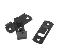 Angoily 2 Pièces Verrou Coulissant Acier Inoxydable pour Porte Coulissante Loquet Robuste sans Perçage pour Portes de Garage Placard et Salle de Bain