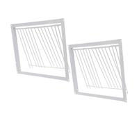 Angoily 2 Portes de Cage à Pigeons en Fer 33X26 CM Porte d'Entrée pour Pigeonnier Accessoires Robustes pour Cage à Oiseaux Adaptées aux Courses et Sauts de Pigeons