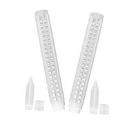 Angoily 2 Supports de Treillis Décoratif en Mousse Intégrée pour Plantes Grimpantes en Pot, Support de Jardin D’intérieur pour Culture de Légumes, Tuteur de Colonne Mousse 2 Pièces, Usage