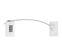 Angoily 2 Verrous Réfrigérateur à Combinaison, Sécurité Enfants, Serrure Métallique Autocollante pour Congélateur, Tiroirs, Four et Fenêtres