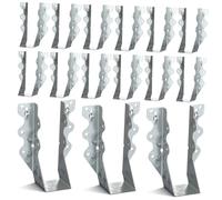 Angoily 20 Pièces Cintres de Solives Support Robuste pour et Plafonds Fixation Murale Résistante Aux Intempéries pour Charpentes et Abri