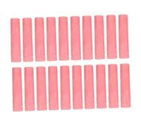 Angoily 20 pièces Craies de Couleur Sans Poussière pour Tableau et Trottoir Légères et Pratiques pour Enseignement et Activités Artistiques