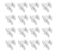 Angoily 20 Pièces Lot de Clips de Support Étagère Congélateur Plastique Haute Élasticité Fixations Robustes pour Réfrigérateur Supports Durables et Faciles à Installer