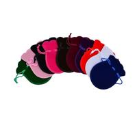 Angoily 20 pièces Lot de Flanelle Forme de Gourde avec Cordon Pochettes Cadeaux pour Bijoux Bonbons et Petits Jouets Rangement Élégant et Pratique Couleurs Aléatoires Couleur Aléatoire