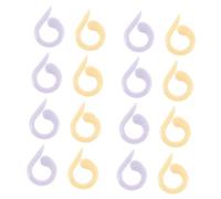 Angoily 20 pièces Lot de Marqueurs de Maille Colorés pour Tricot et Crochet Anneaux de Point Sécurisés Accessoires et Portables pour Couture et DIY