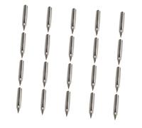 Angoily 20 pièces Pointe de Stylo Acier Inoxydable pour Calligraphie Accessoires de Remplacement pour Plume Stylo Plume pour Écrire Dessiner et Lettrage