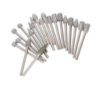 Angoily 20 Pièces Rotary Files Burrs Set For Metal Grinding And Carving Removal Bits For Drill Versatile Polishing And Engraving Tool Accessories