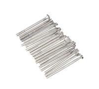 Angoily 20 pièces Set de Outils Estampage Cuir pour Travail Selle Kit de Gravure et Impression Artisanale pour Débutants et Professionnels