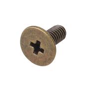 Angoily 20 Rivets Champignon en Alliage de Zinc Semi-circulaires à Vis, Style Punk, Design Créatif, Faciles à Installer, pour Décoration Paquet, Chaussures et Vestes