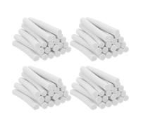 Angoily 200 Gommes de Rechange Allongées Blanches pour Porte-Mines - Lot de 200 Pièces Recharge Gomme Précision pour Dessin Écriture et Usage Scolaire Adaptées aux Artistes et Élèves