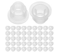 Angoily 200 Pièces Bouchon Distributeur en Plastique 28 Mm pour Diffuseur de Parfum, Facile à Installer, Design Minimaliste et Élégant, pour Maisons et Environnements Professionnels