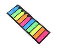 Angoily 2000 feuilles Onglets Adhésifs Portables Fluorescents Index Marque Pages Pratiques pour École Bureau Lecture