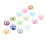 Angoily 200pièces Perles à Dos Plat Pour Nail Art Fabrication De Bijoux Petits Autocollants Pour Ongles Mains