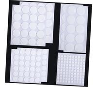 Angoily 204 pièces Pastilles Adhésives Transparentes Double Face Lot de Autocollants Amovibles pour Affiches Scrapbooking et Décoration avec Adhérence Forte