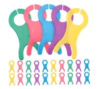 Angoily 20pièces Bobinoir pour Couture Et Tissage Petites Bobines De Fil Plastique Accessoire De Broderie Et Tricot Organisateur De Fil Facile à Utiliser