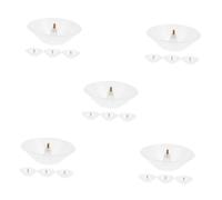 Angoily 20pièces Cuve à Huile Pour Hotte Aspirante Récipient Collecteur Plastique Pour Cuisine Accessoires De Hotte Pour Les Résidus De Graisse Fumée