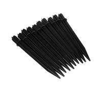 Angoily 20pièces Piquets de Sol Plastique pour Lampes Solaires Extérieures Supports de Remplacement Robustes pour Éclairage Paysager et Chemins de Jardin